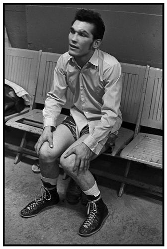 Locker Room Boxer by Roy DiTosti