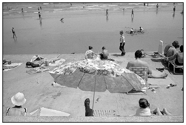 Revere Beach Wall by Roy DiTosti